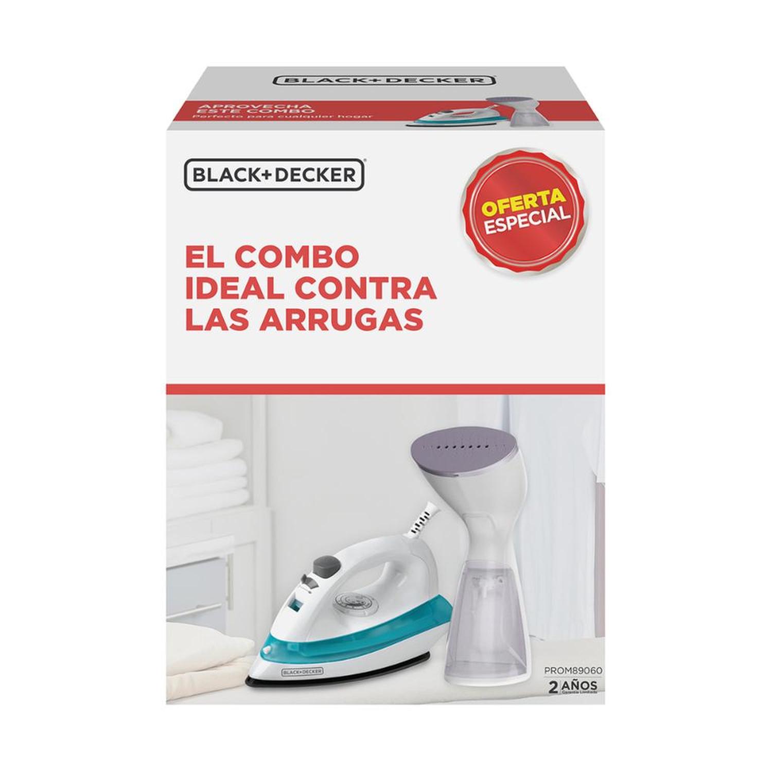 Plancha de Vapor Black & Decker PROM89060 con Vaporizador — imagen 3
