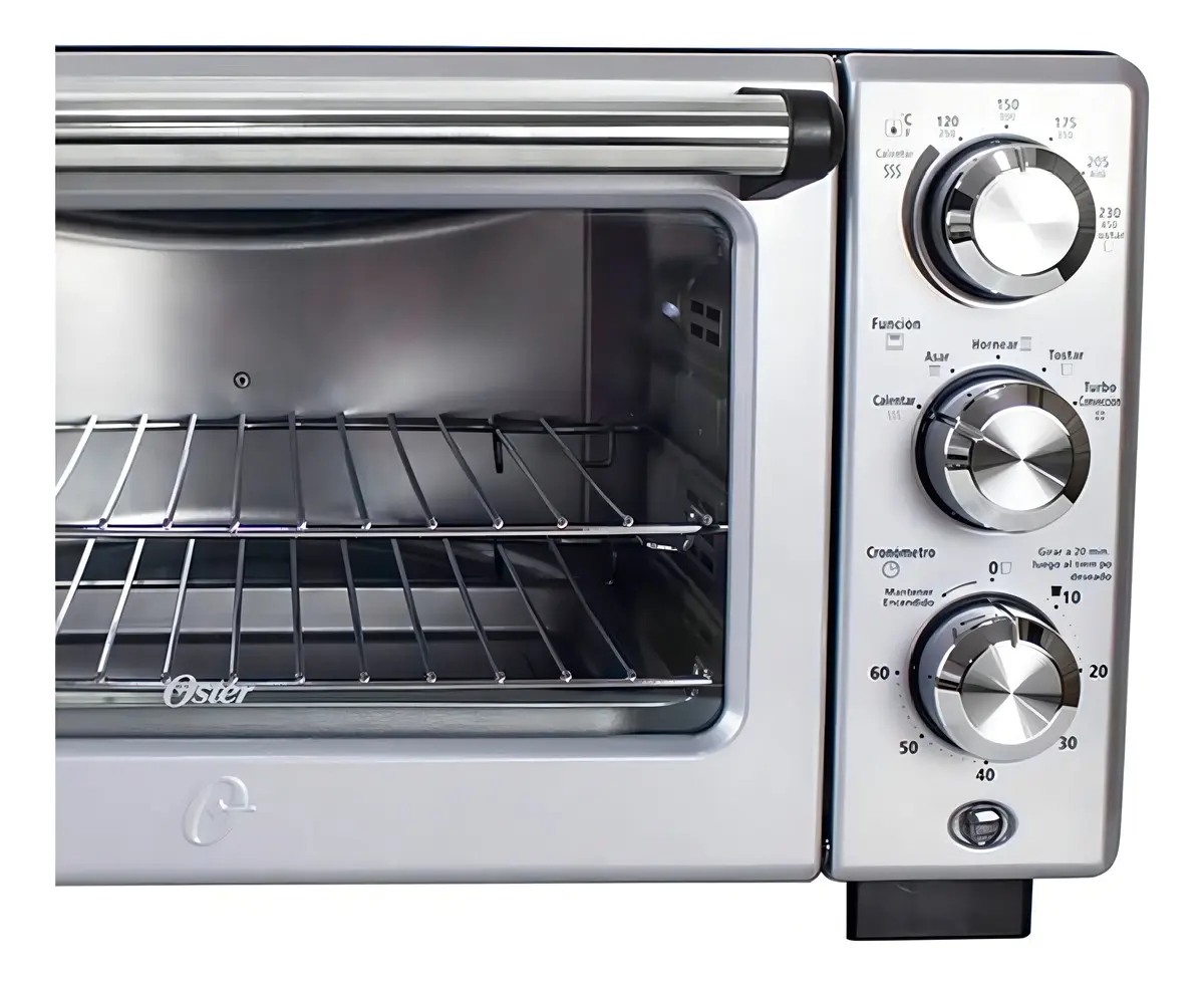 Oster TSSTTV7118-1MX Horno Tostador Eléctrico De Convección 18 Litros Plateado — imagen 3