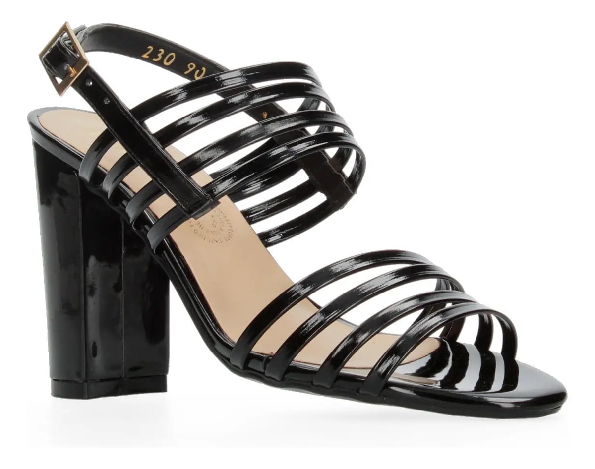 Sandalias Rivedy Dama Casual Negro Mujer — imagen 17