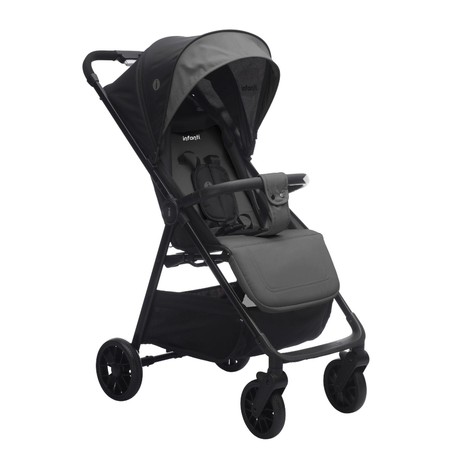 Carriola Infanti Grace Gris Ligera Plegable Compacta — imagen 1