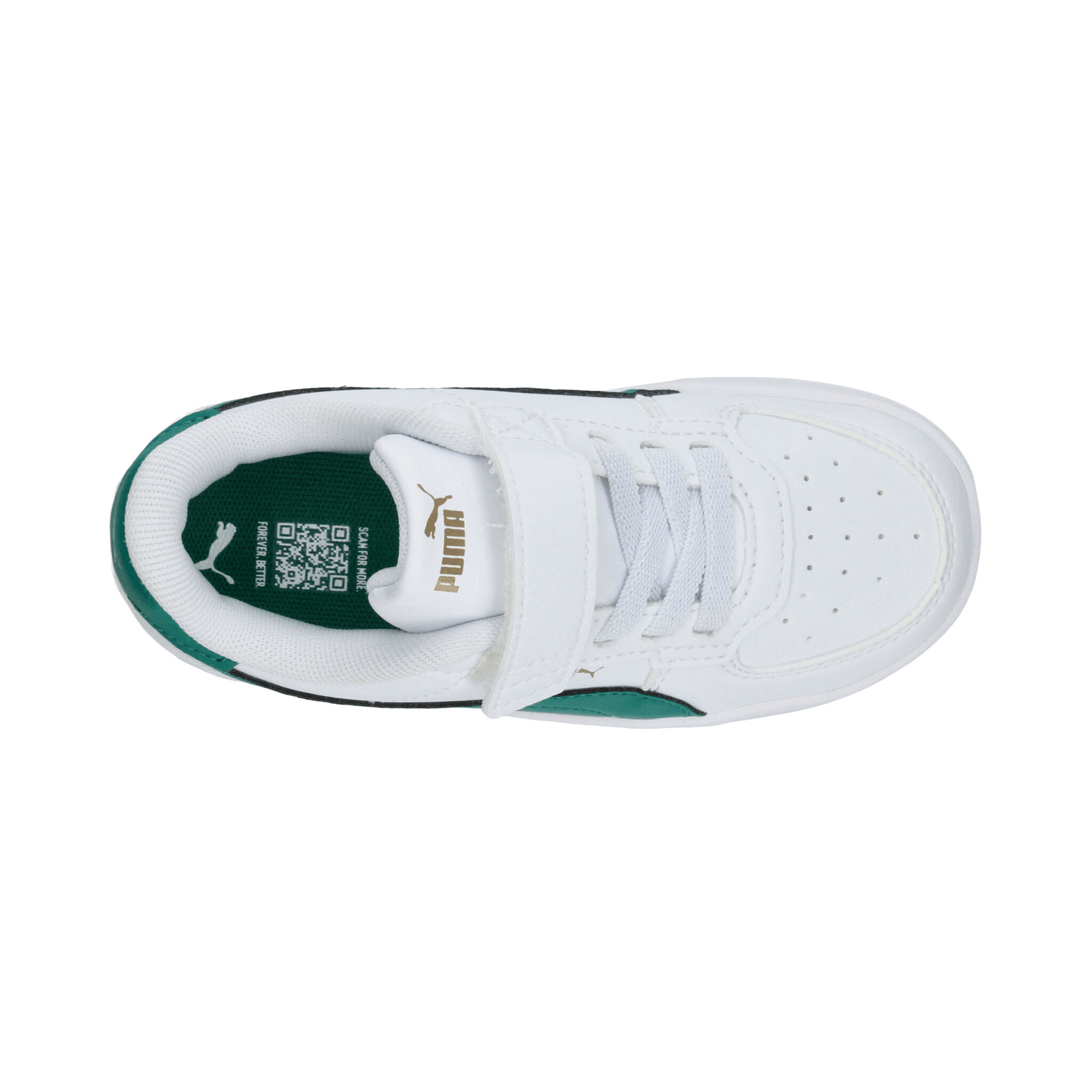Tenis Puma Caven 2.0 Niño Casual Blanco Infantil T11-16 — imagen 8