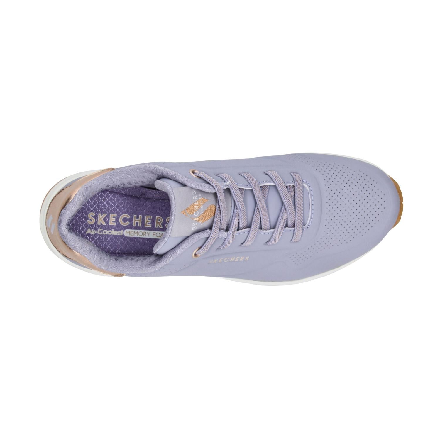 Tenis Skechers Dama Lila Casual Para Mujer — imagen 9