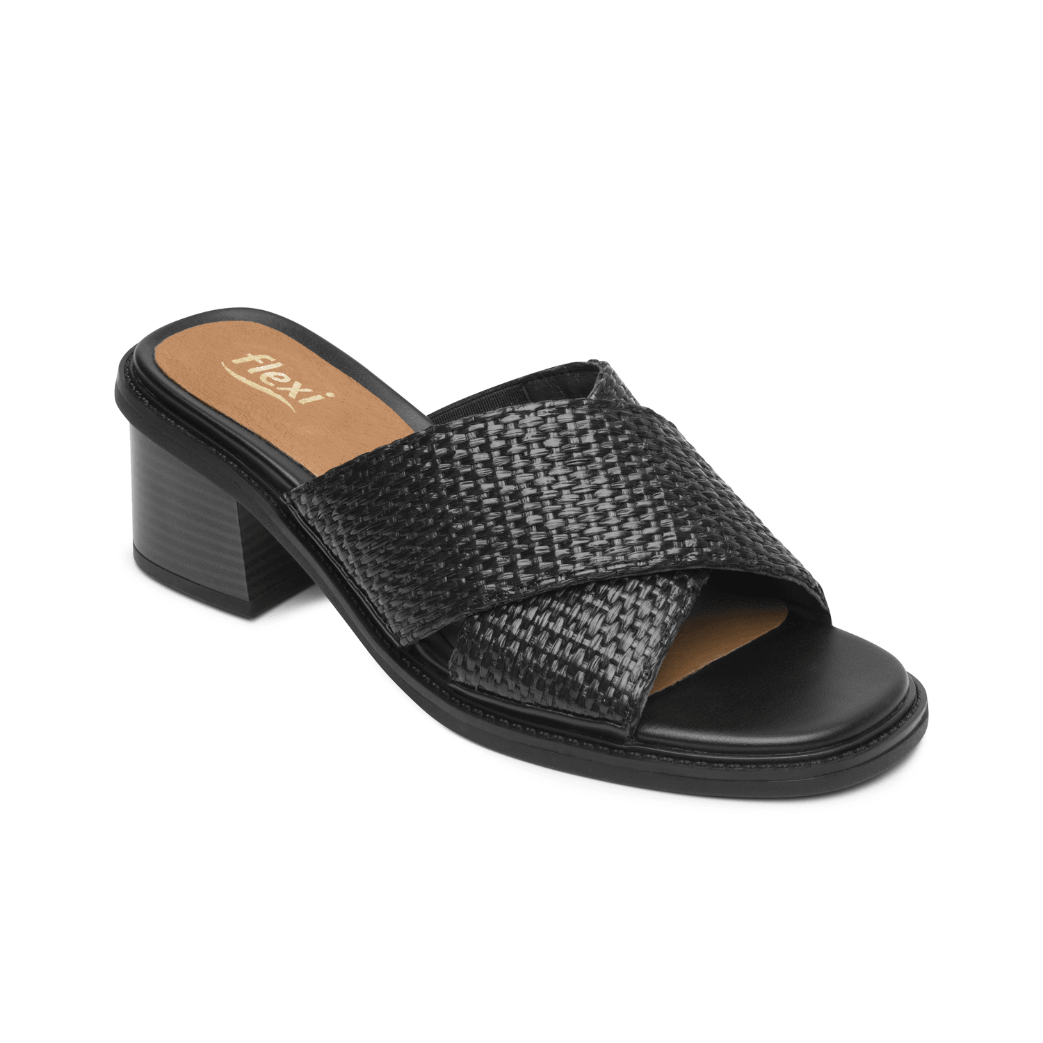 Sandalias Flexi Dama Casual Negro Mujer — imagen 2