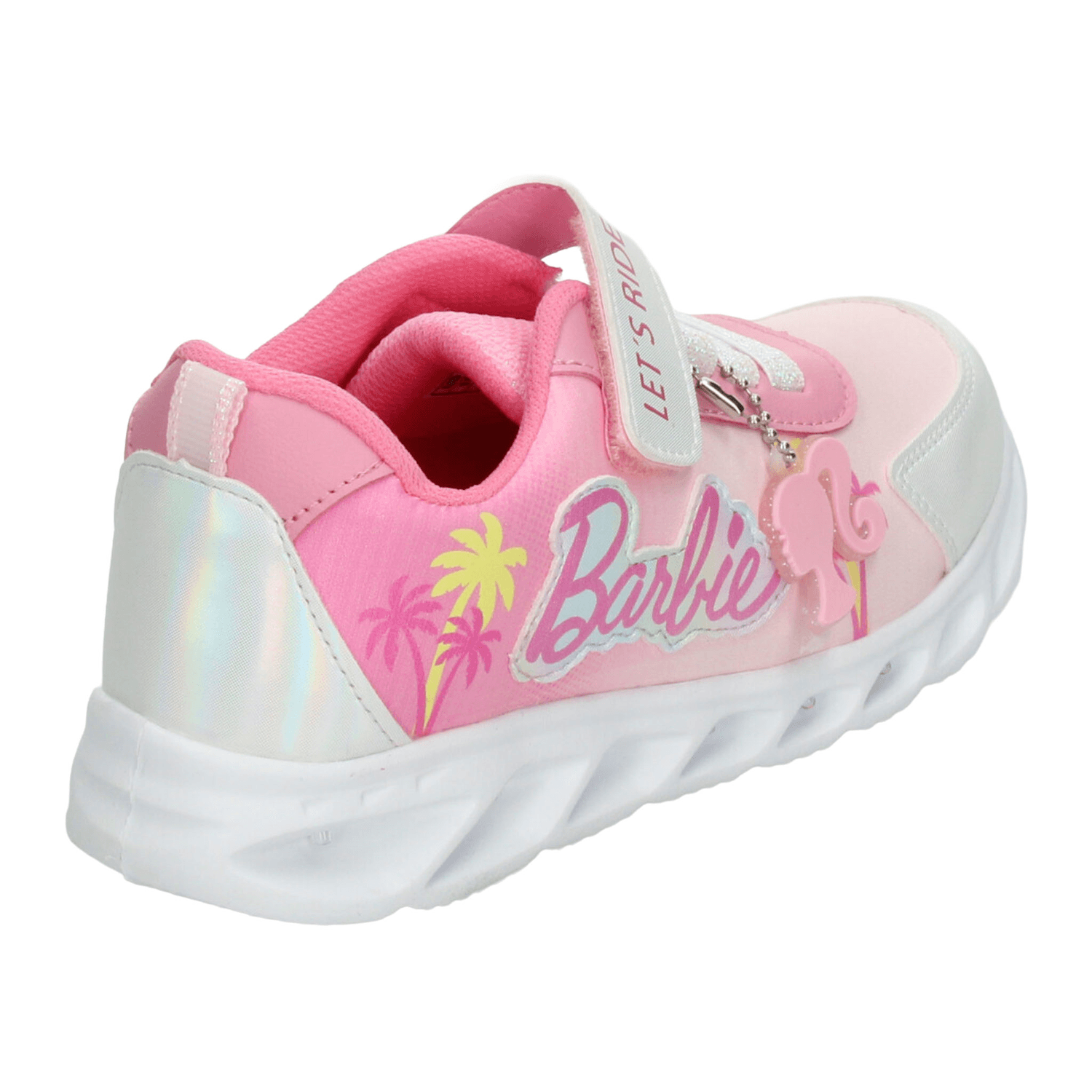 Tenis Barbie Niña Rosa Casual Luz Led Juvenil T22-25 — imagen 4