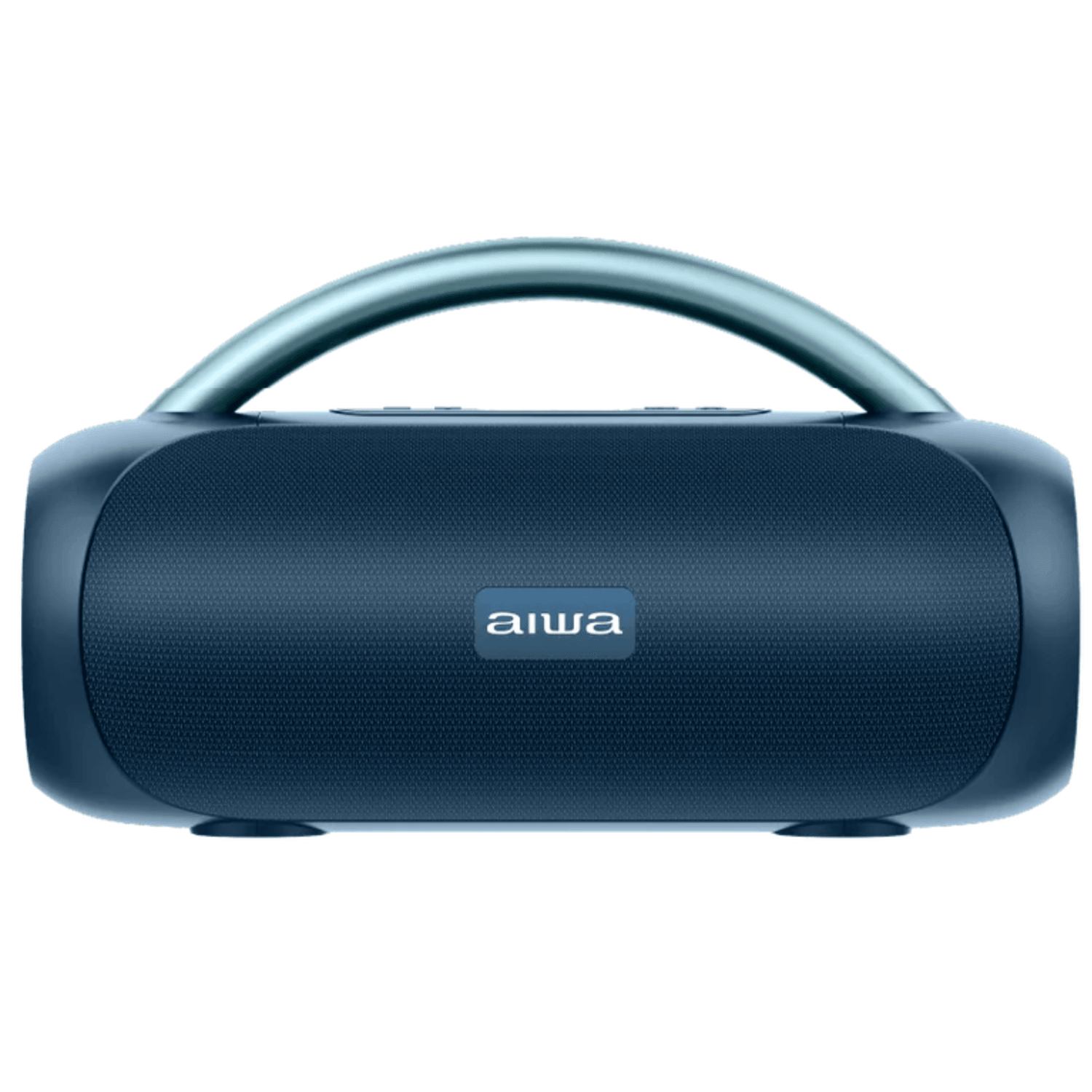 BOCINA AIWA AWS10BTU BLUETOOH RESISTENTE AL AGUA RADIO FM AZUL — imagen 1