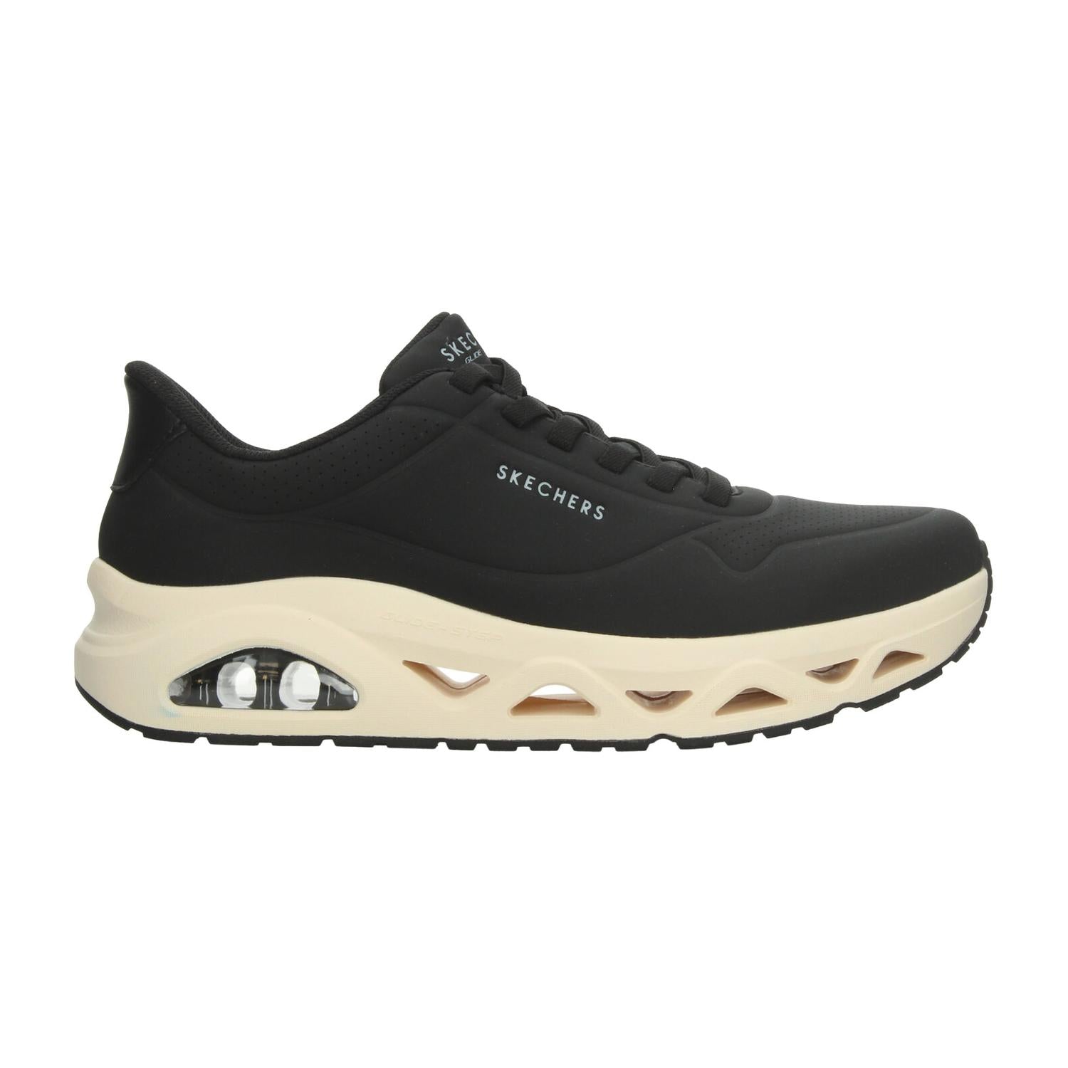 Tenis Hombre Skechers Uno Glide-Step Negro Casual Caballero — imagen 2