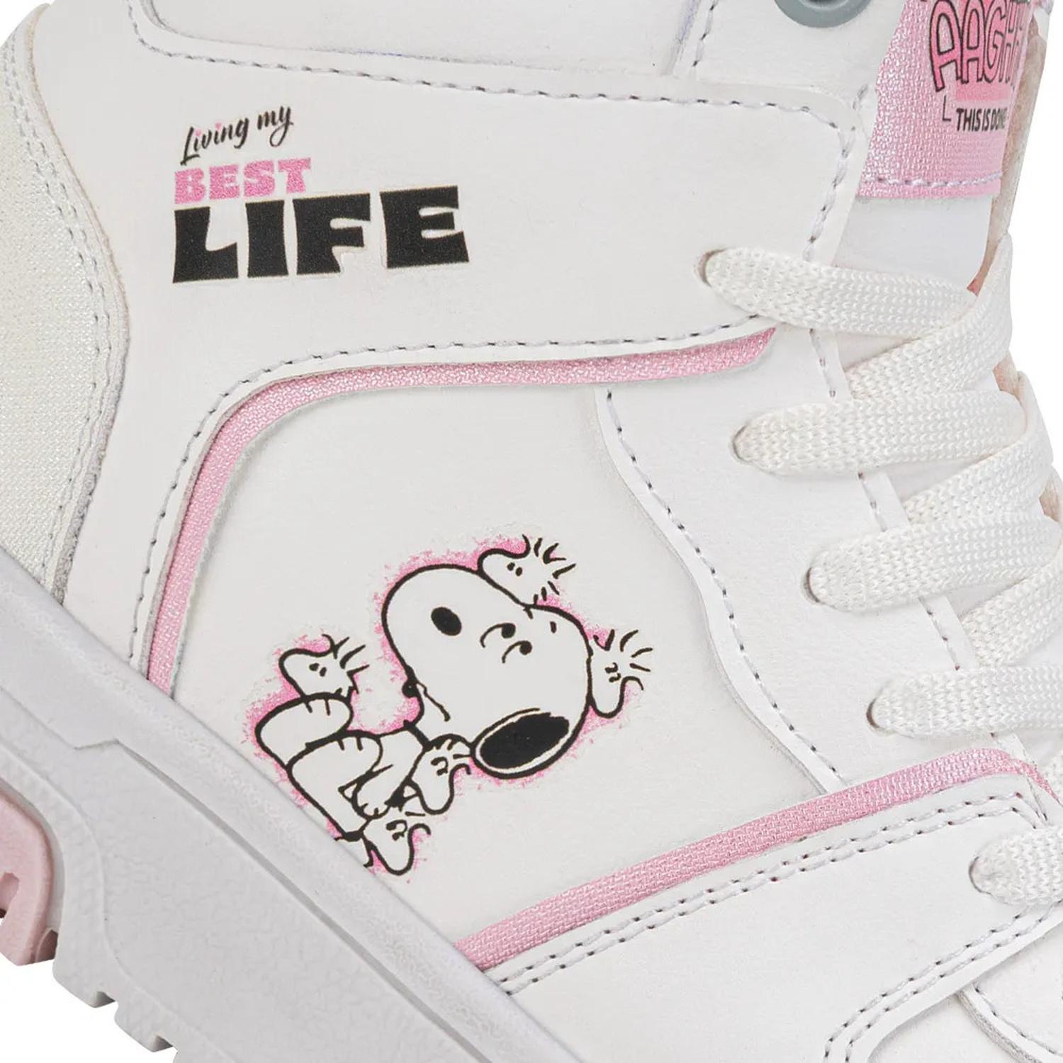 Tenis Escolar Peanuts Niña Snoopy Serigrafia 1340108 — imagen 11
