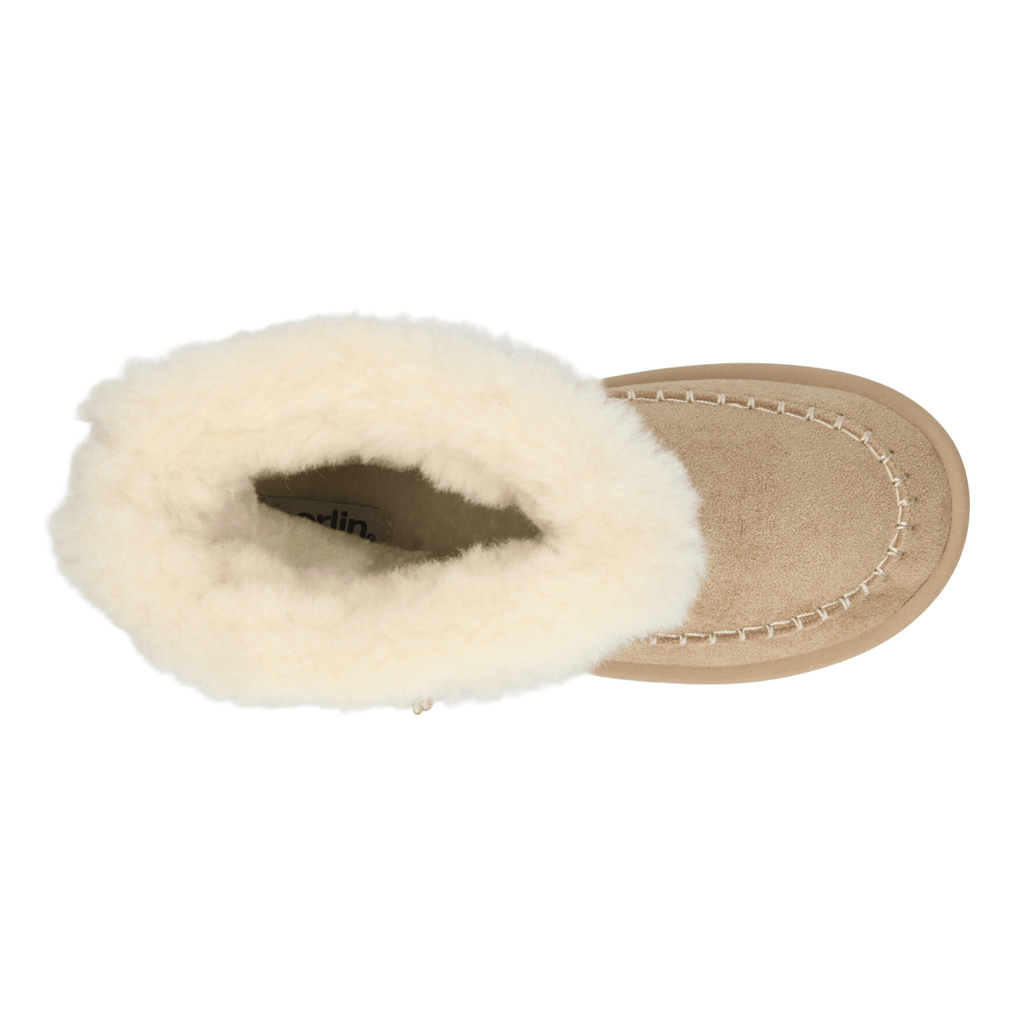 Botín Berlin Dama Casual Peluche Plataforma Café Mujer — imagen 8