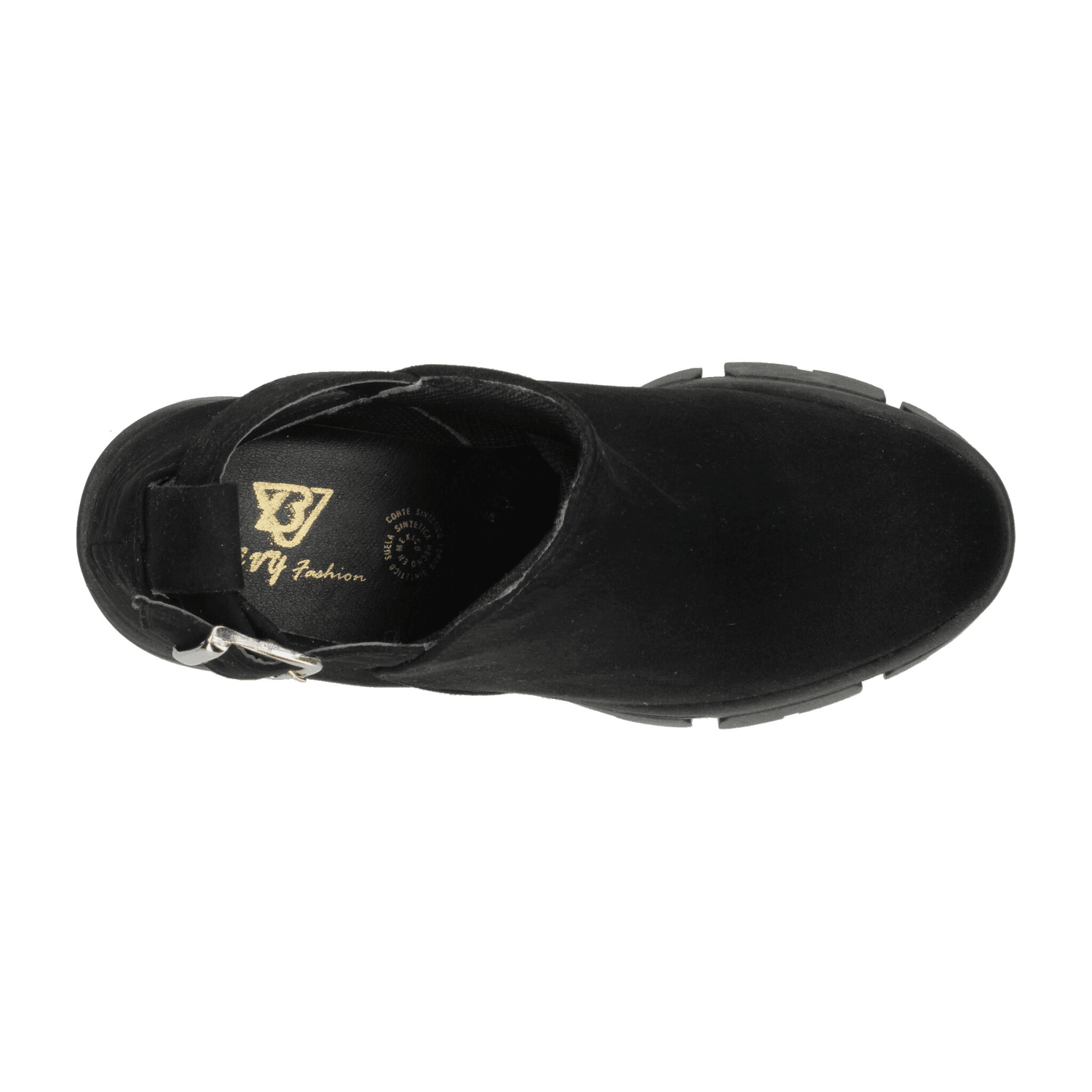 Botín Bevy fashion Dama Casual Negro Mujer — imagen 8