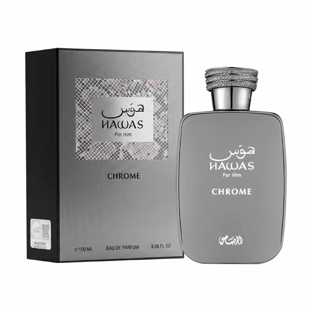 Hawas Chrome Agua de Perfume 100 ml Caballero Mag — imagen 2