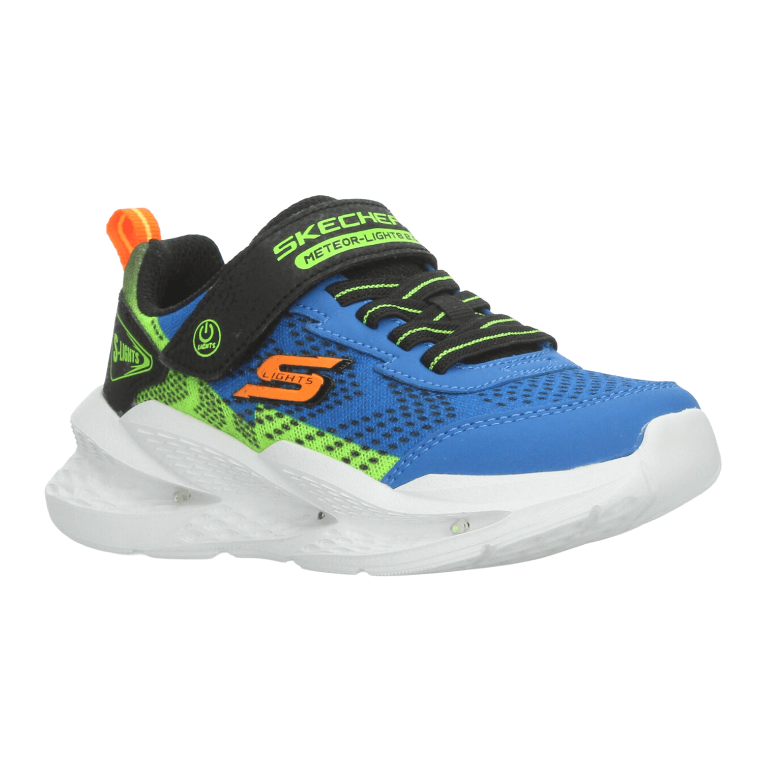 Tenis Skechers Meteor-Lights 2.0 Niño Deportivo Azul Infantil T17-22 — imagen 2