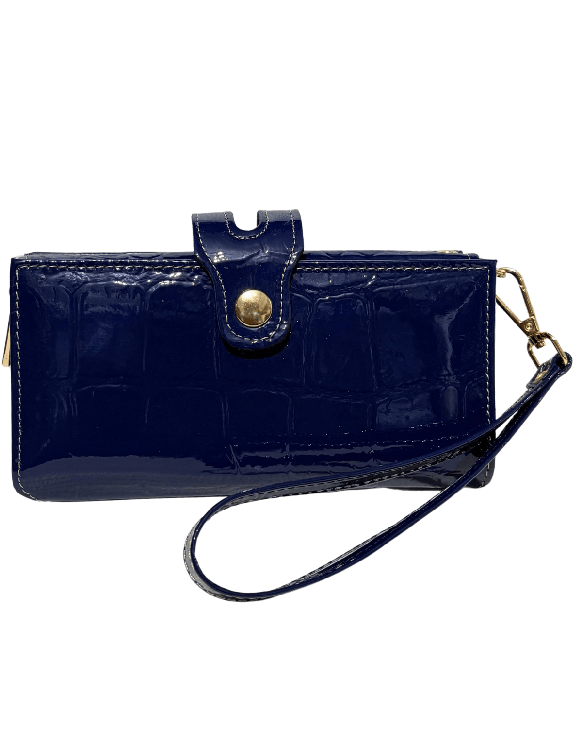 Cartera Piel Charol Original Billetera Grande Mujer Viviana — imagen 3