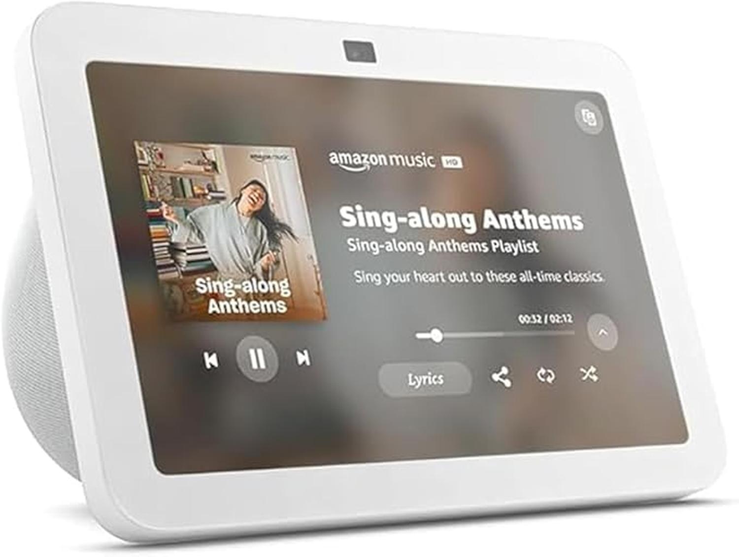 Amazon Echo Show 8 Blanco Hub Casa Inteligente — imagen 1