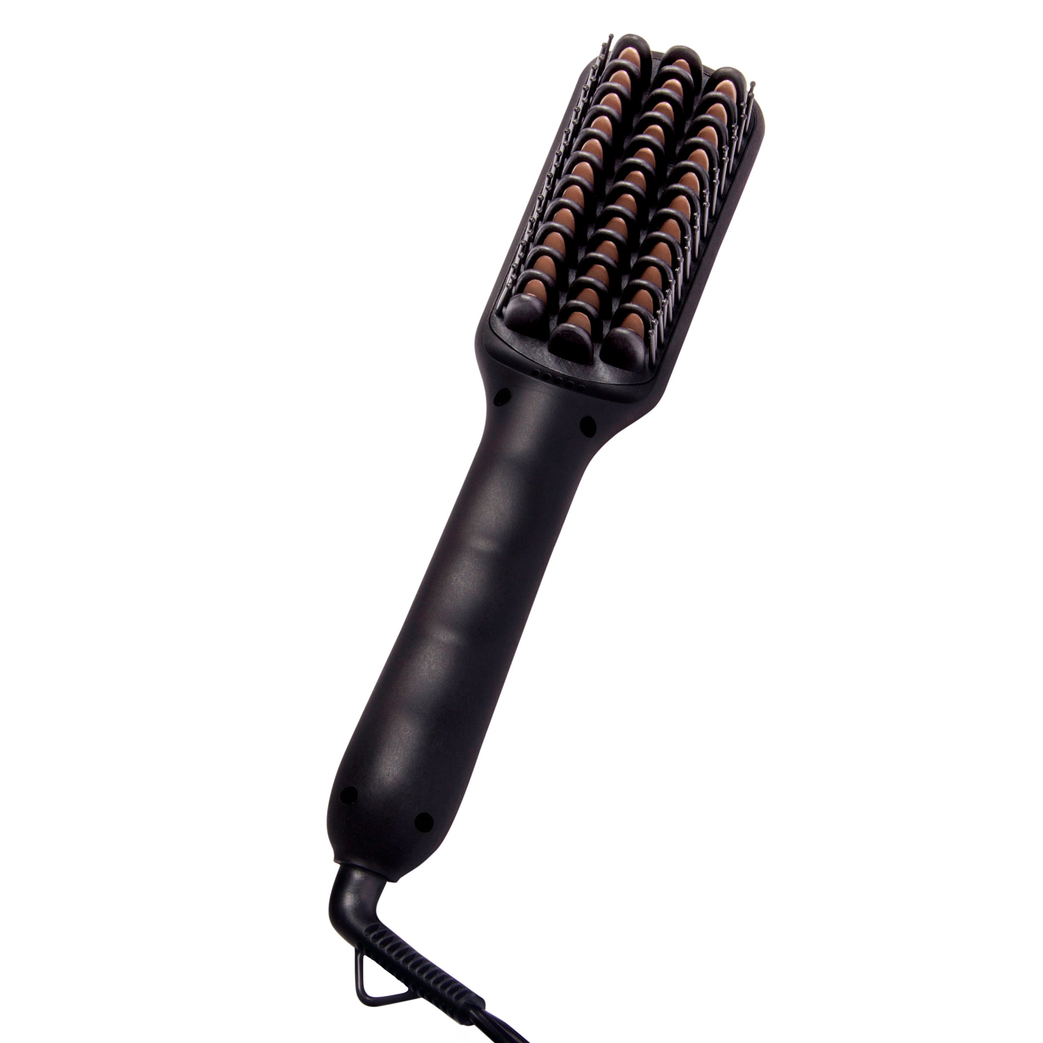 Cepillo Alaciador Electrico de Cabello Gold Rose Generador De Iones Timco CE-003 — imagen 3