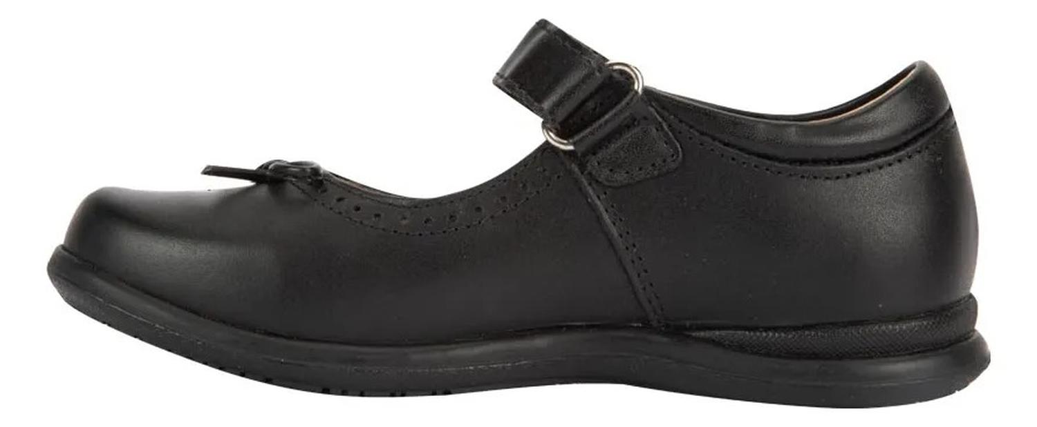 Zapato Escolar Hush Puppies Niña De Piel Moño 825324 — imagen 5