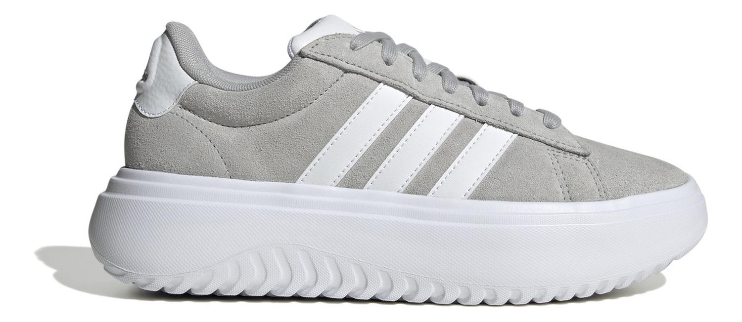 Tenis adidas Grand Court Dama Casual Gris Mujer — imagen 1