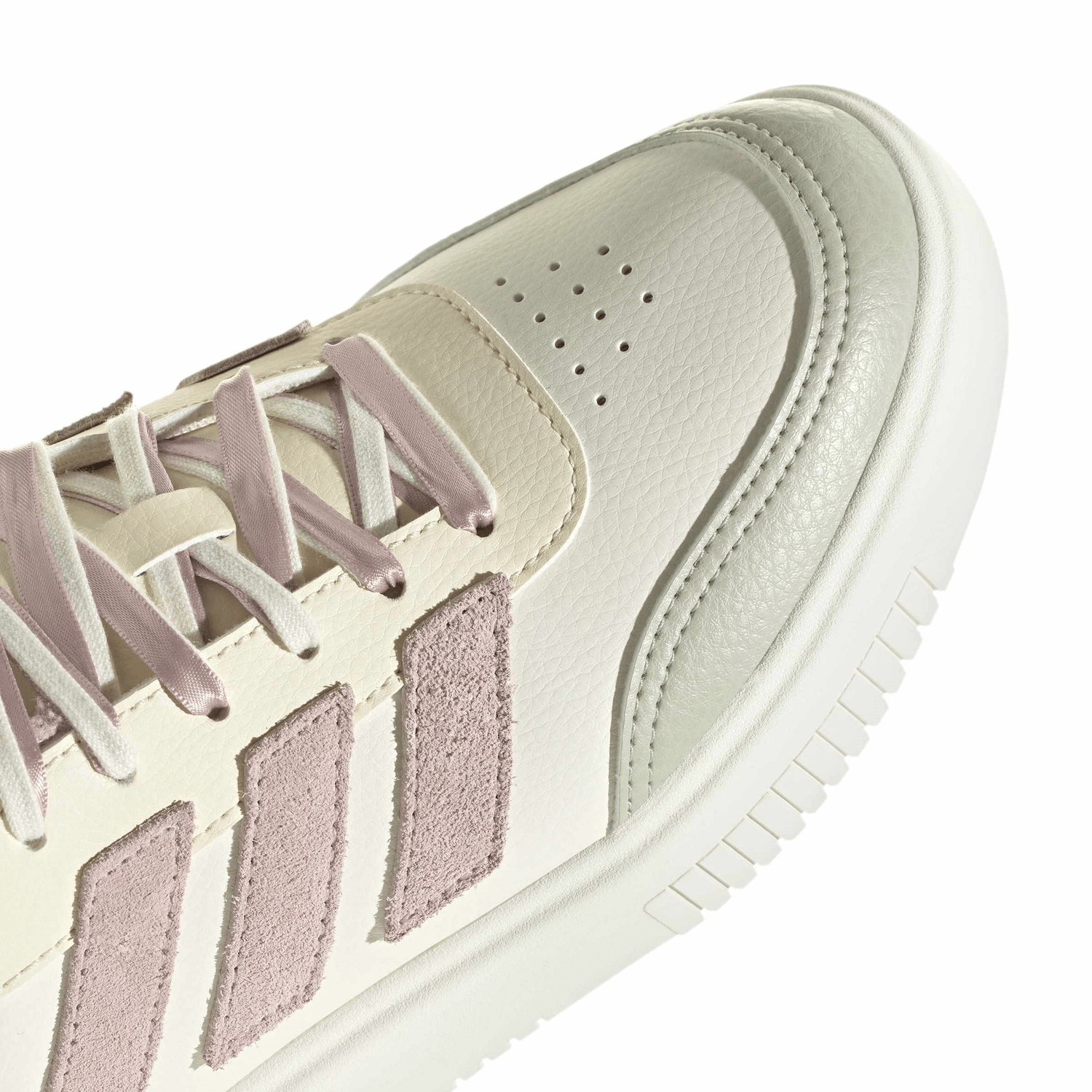 Tenis Adidas Courtblock Bold Dama Casual Hueso Mujer — imagen 5