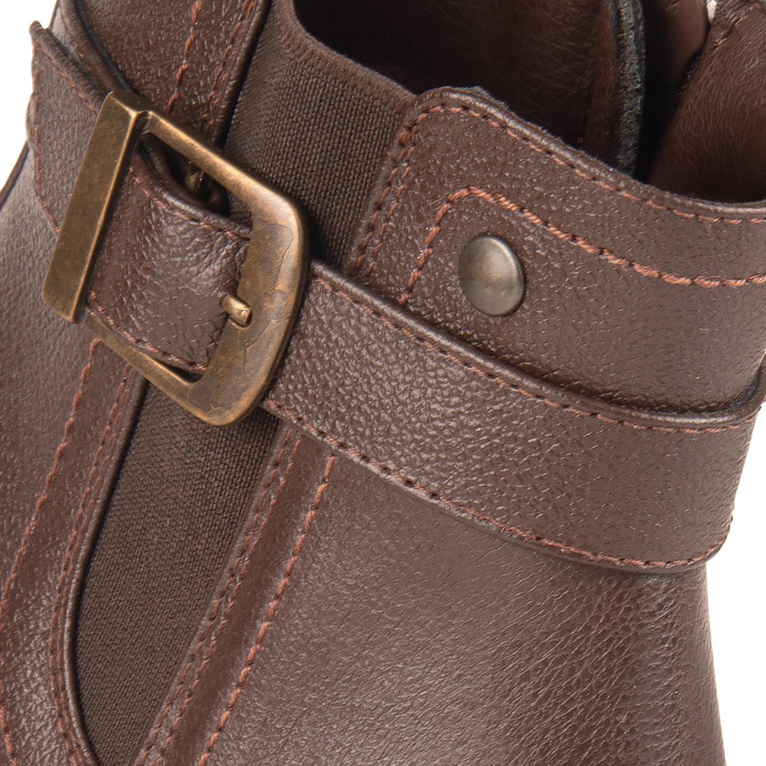BOTA DAMA SHOSH CONFORT CONFORT DE PIEL PISO 1344423 — imagen 6