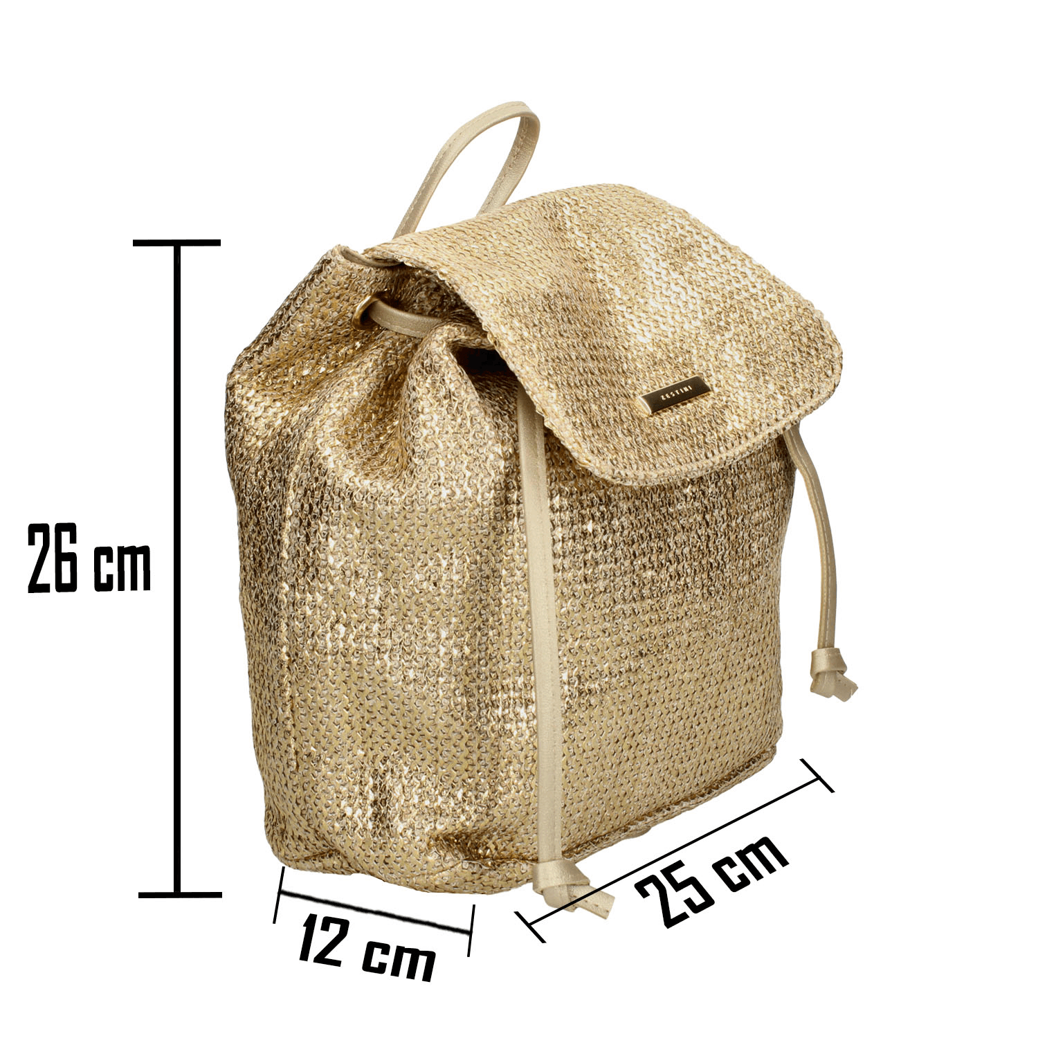 Bolsa Dama Felianna Dorado Casual Mujer — imagen 4