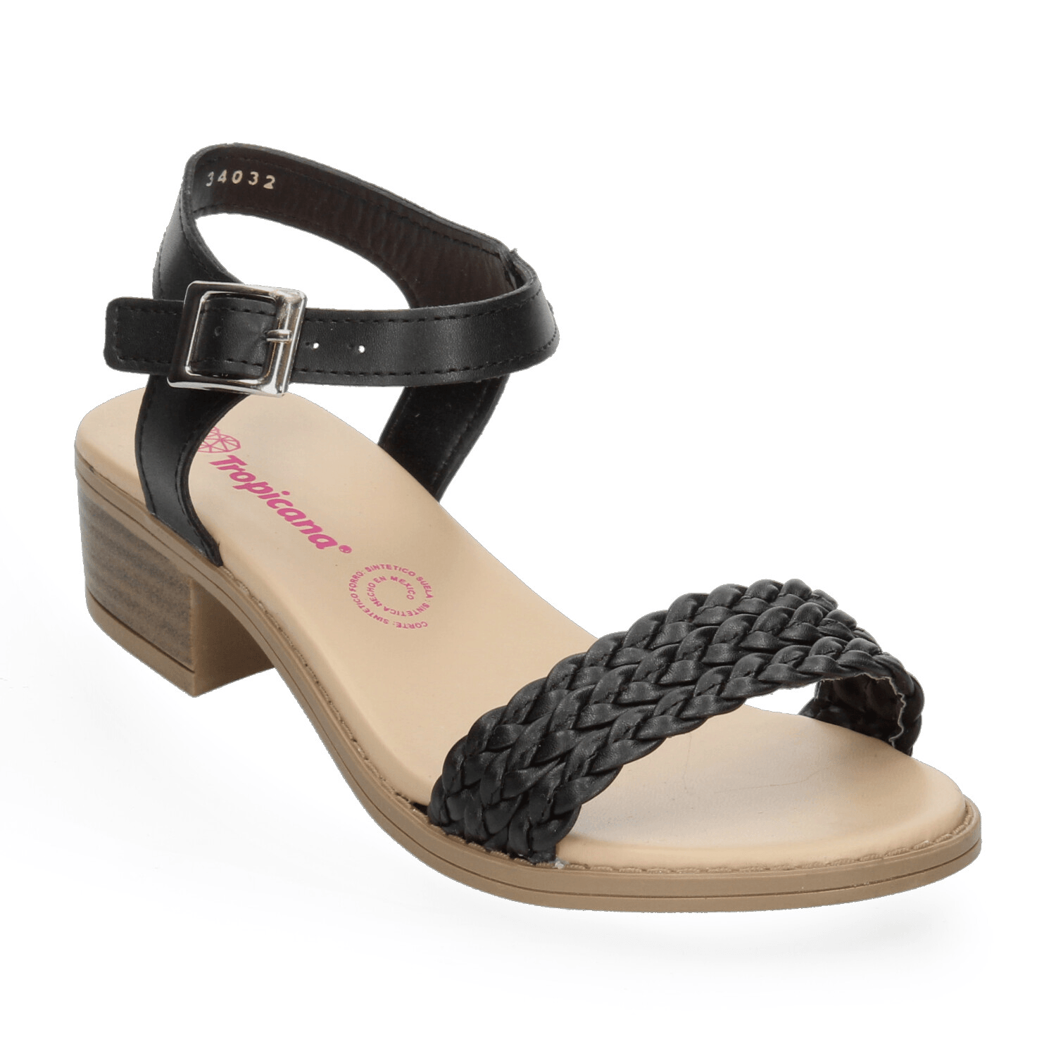 Sandalias Niña Tropicana Negro Casual Infantil T22-26 — imagen 5