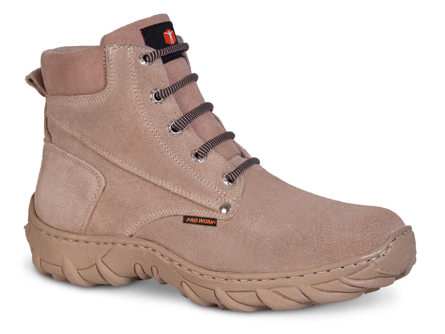 Botas Tacticas hombre industrial trabajo seguridad P09 Arena — imagen 1