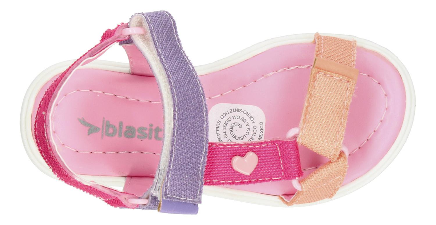 Sandalias Blasito Niña Casual Rosa Infantil T15-24 — imagen 7
