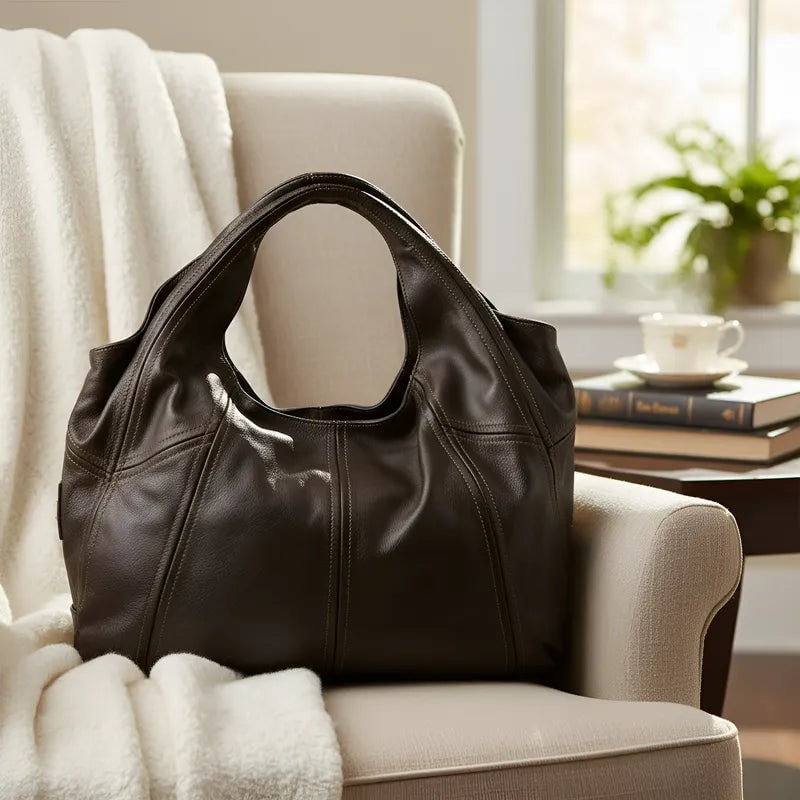 Bolsa Grande Jf76 Piel Legitima Americana Suave — imagen 2