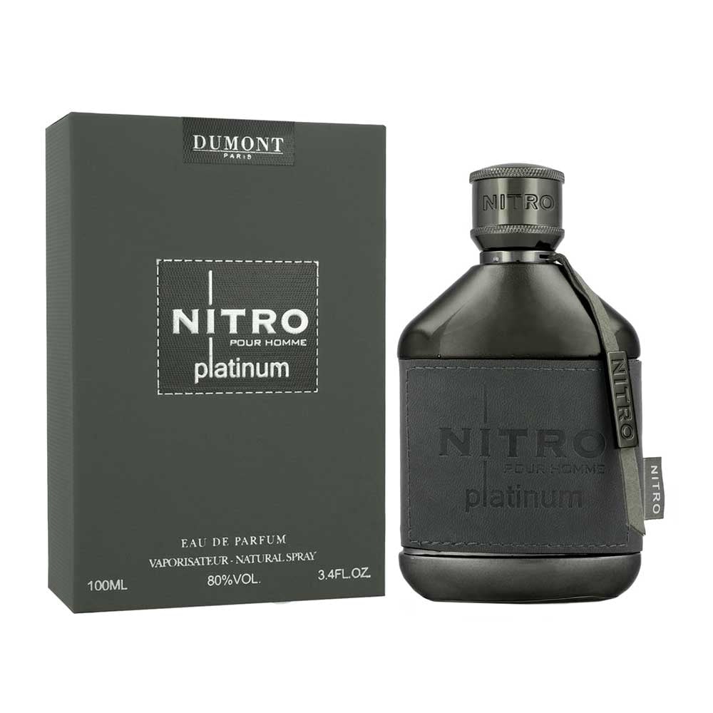 Perfume Dumont Nitro Pour Homme Platinum Agua de perfume 100 ml Hombre Mag — imagen 2