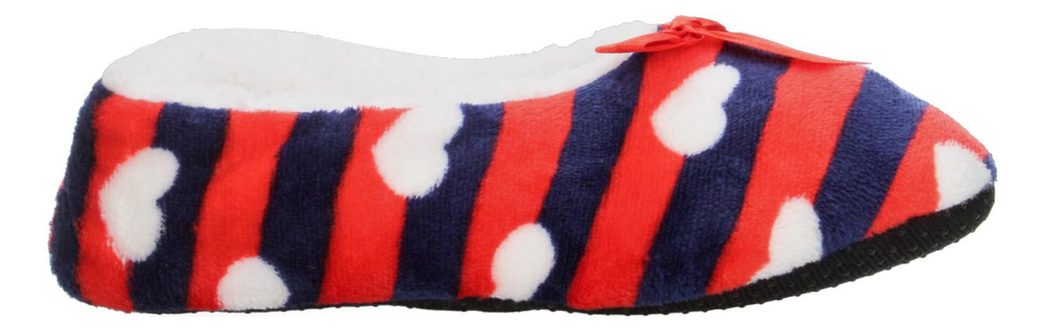 Pantuflas Dama Rojo Casual Mujer — imagen 2