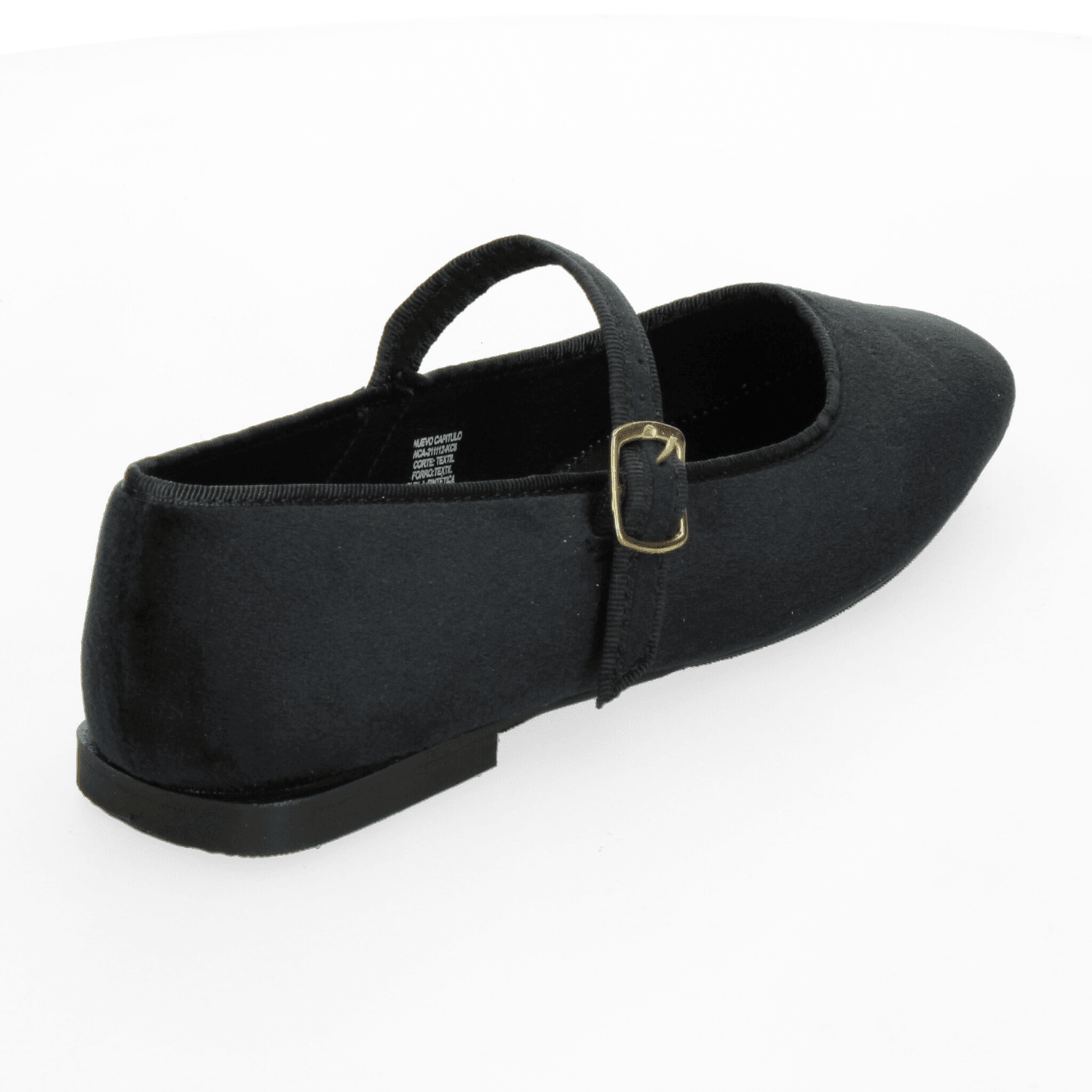 Flats Berlin Dama Casual Negro Mujer — imagen 3
