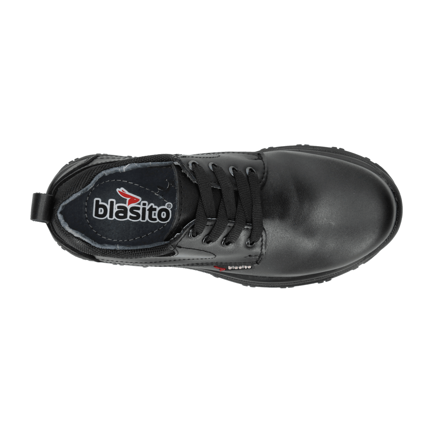 Zapato Blasito Cintas Niño Escolar Negro Juvenil T22-26 — imagen 8