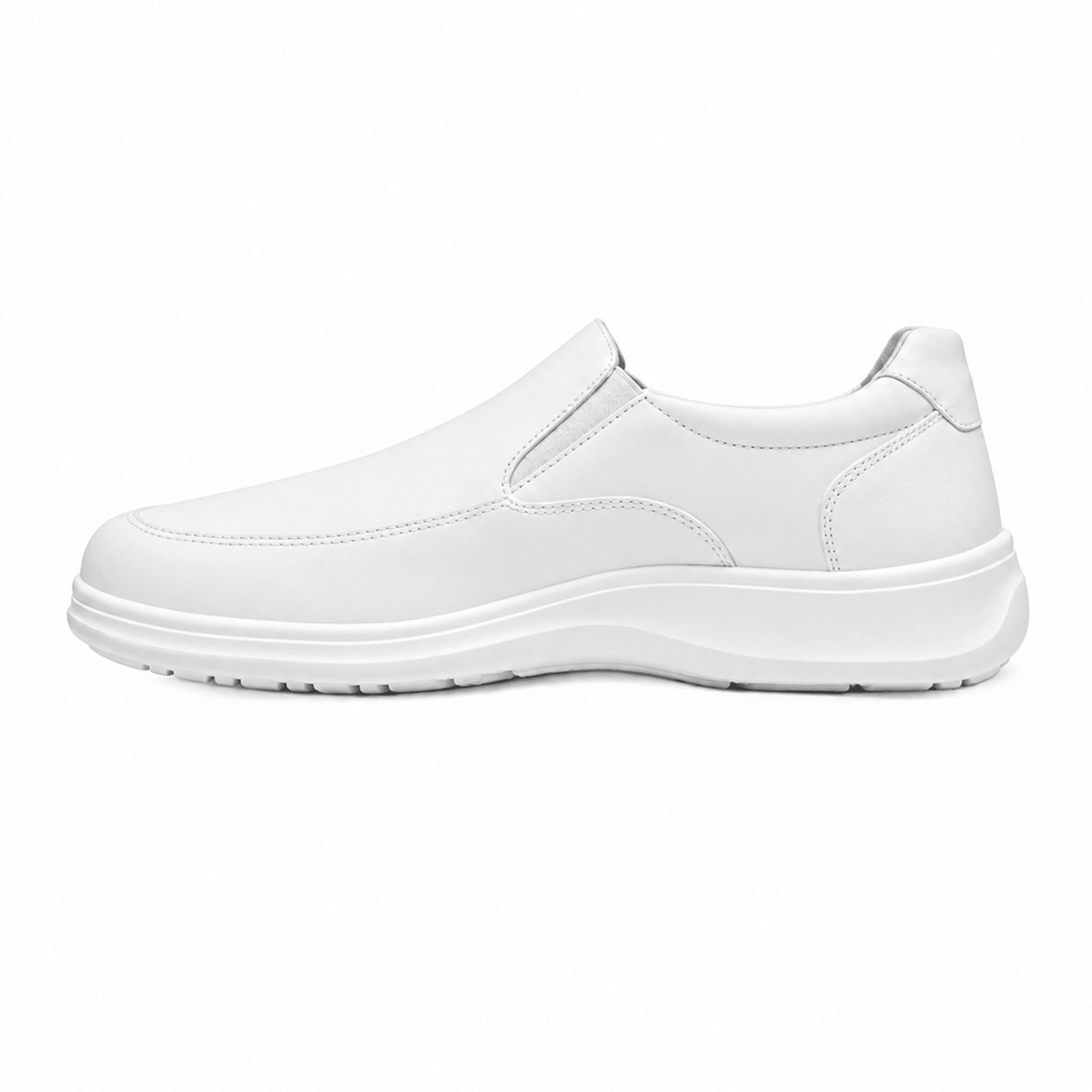 Zapato Flexi Kaiser Hombre De Servicio Slip On Casual Blanco Caballero — imagen 12