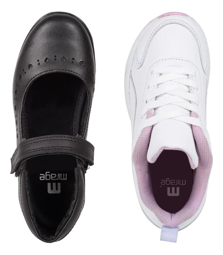 Zapato Escolar Mirage Niña Y Tenis Liso 1343976 — imagen 13