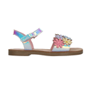 Sandalias Vavito Niña Flores Casual Lavanda Infantil T18-21