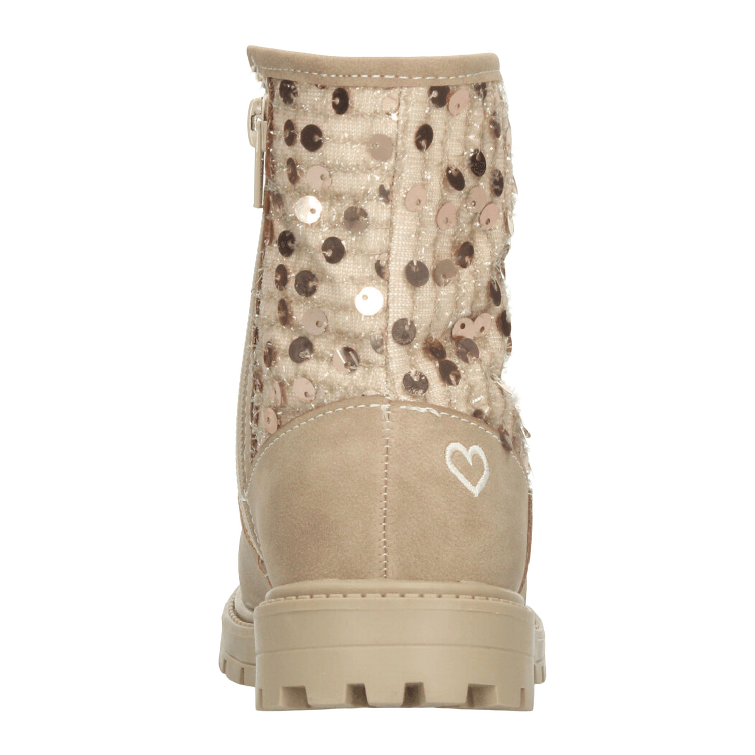 Bota Paressi Niña Casual Cierre Beige Infantil T18-22 — imagen 7