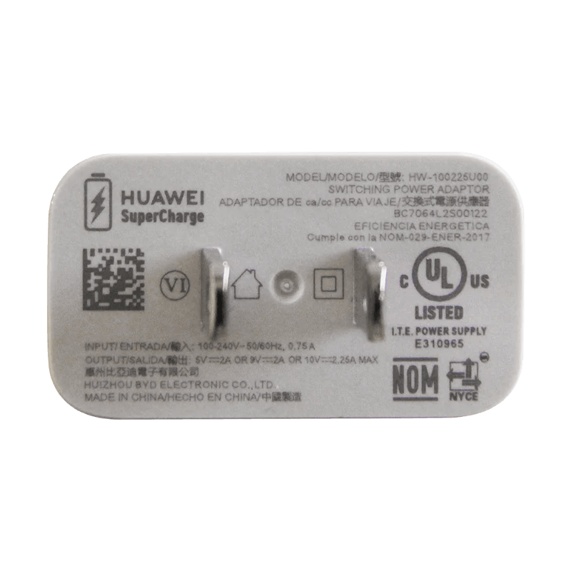 Cargador Huawei SuperCharge Wall Charger 22.5w - Blanco — imagen 3