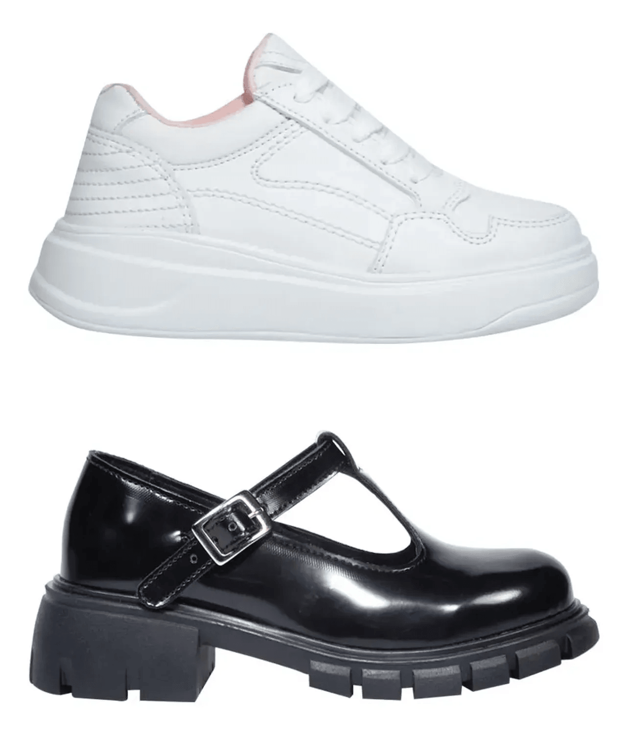 Zapato Escolar Mirage Niña Y Tenis Liso 1175958 — imagen 7