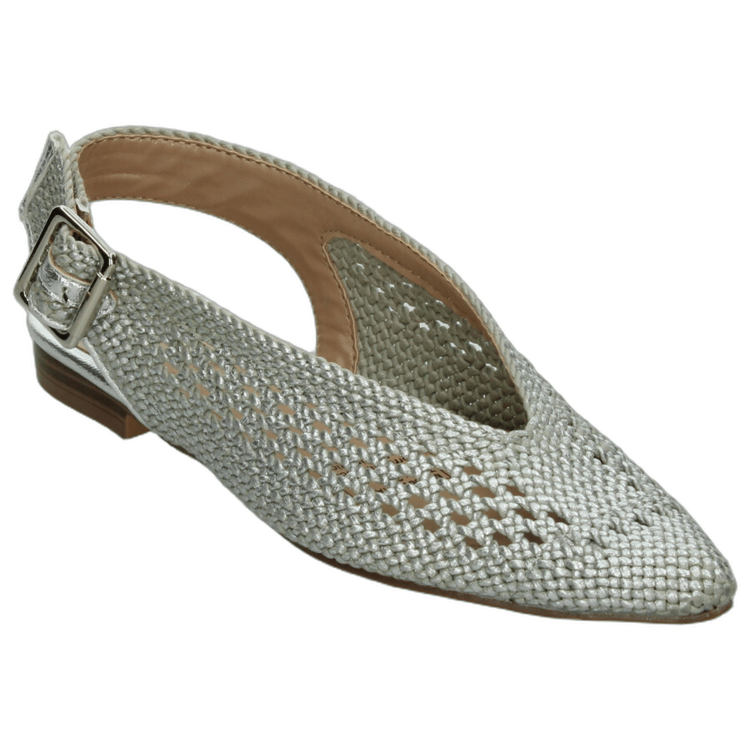 Flats Corina Plateado Casual Moderno Fresco Para Mujer — imagen 5