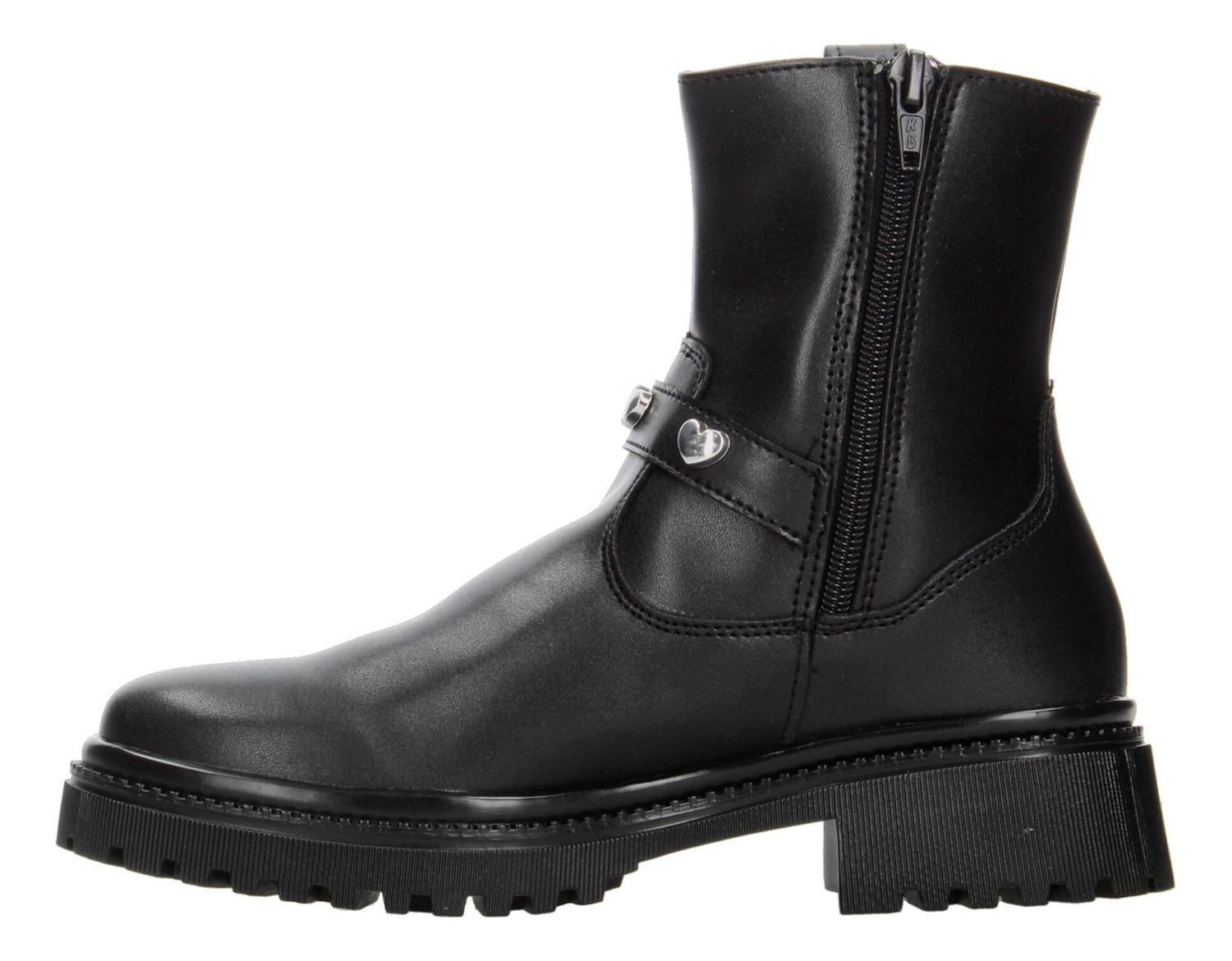 Bota Niña Yuyin Negro Casual Infantil T22-26 — imagen 6