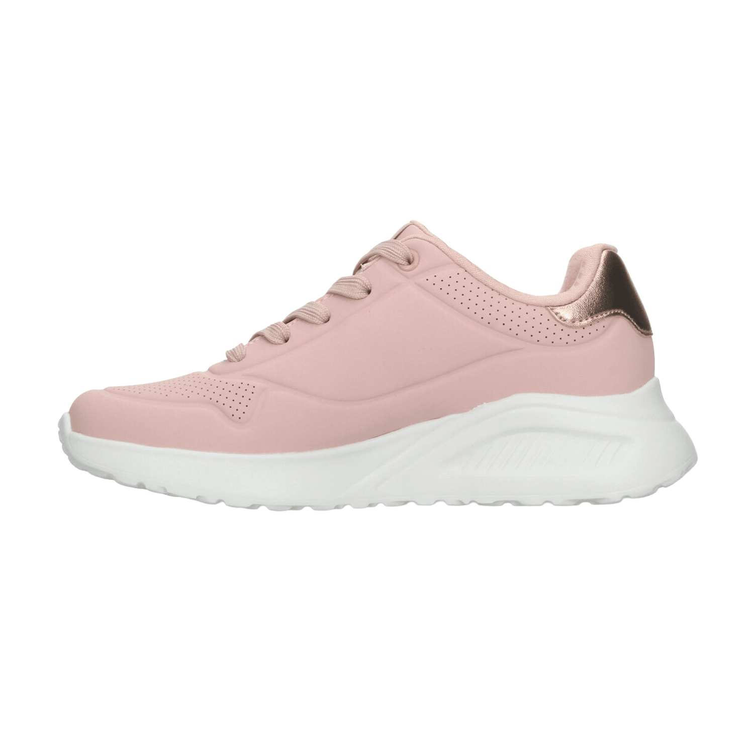 Tenis Dama Skechers Street Uno Lite Rosa Casual Mujer — imagen 6
