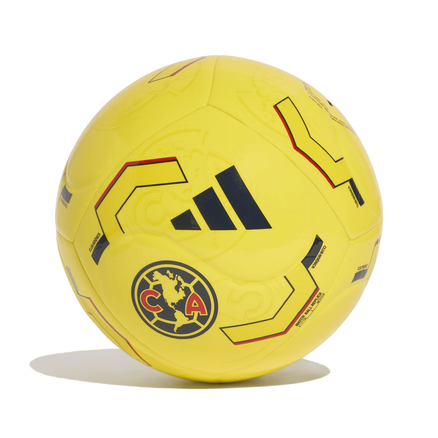 Balón Adidas Club America Amarillo Fútbol N5 — imagen 2