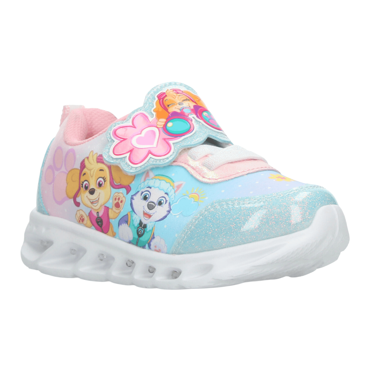 Tenis Nickelodeon Paw Patrol Niña Azul Casual Luz Led Infantil T15-18 — imagen 3