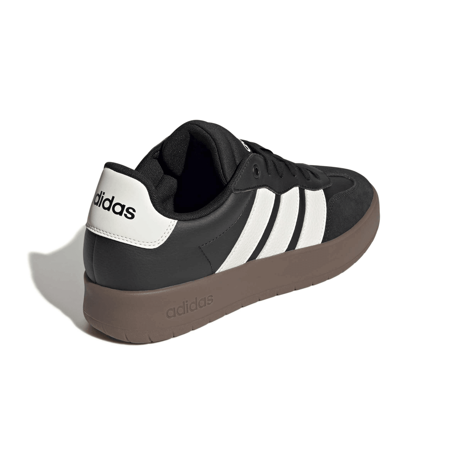 Tenis Adidas Barreda Hombre Negro Casual Cintas Caballero — imagen 3