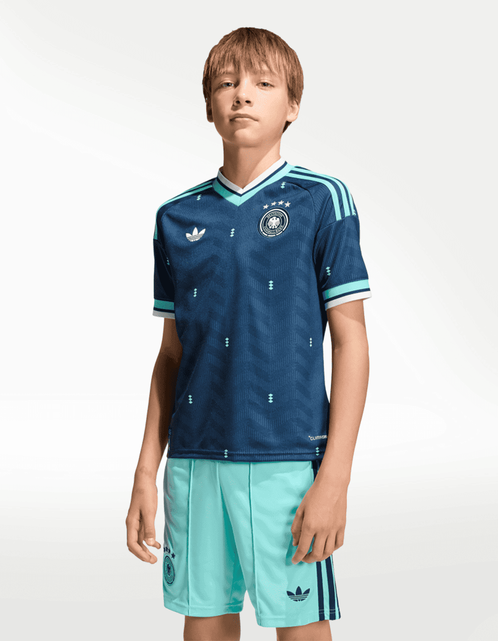 Jersey Adidas Visitante Alemania 26 Multicolor - Niño — imagen 2