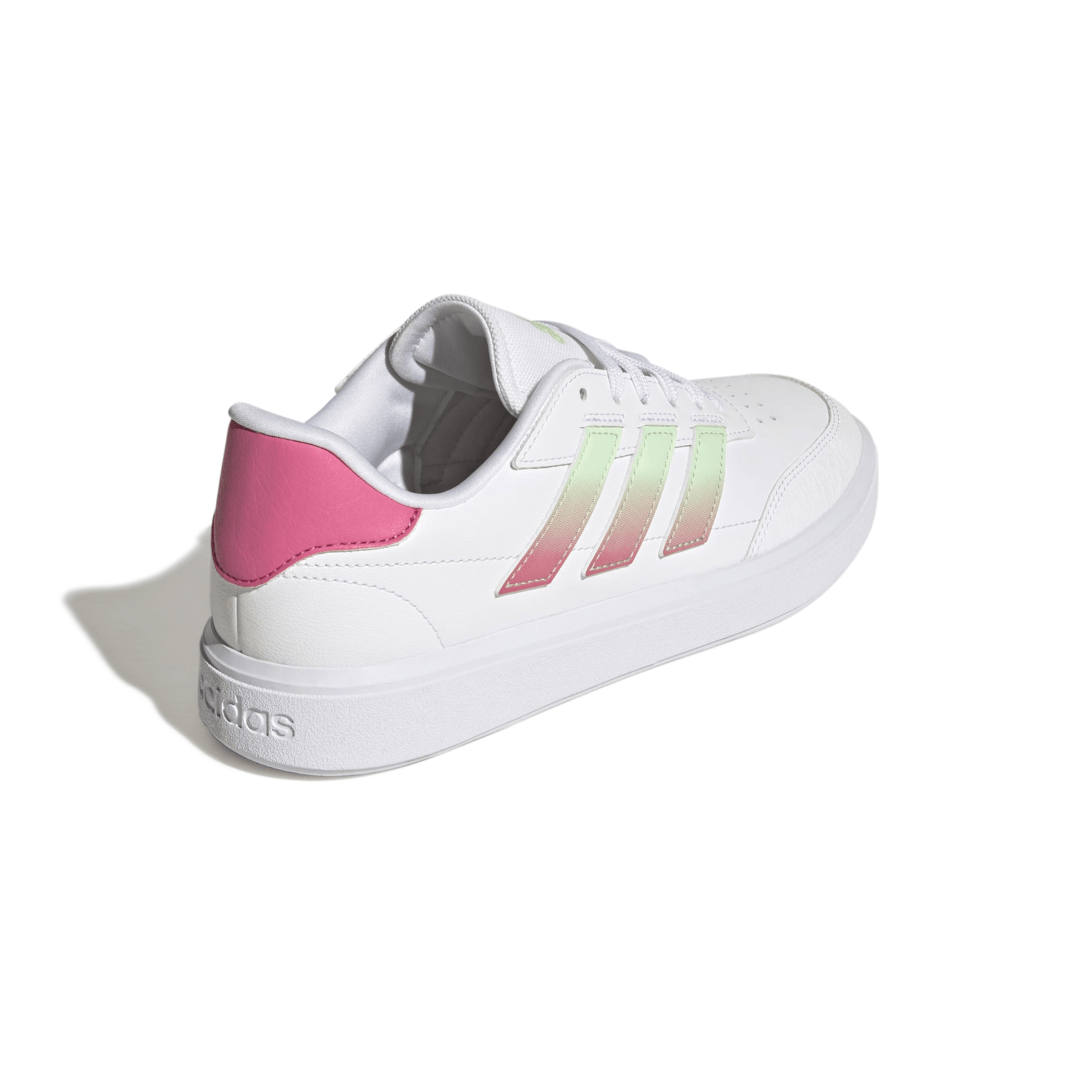 Tenis Adidas Courtblock Dama Casual Blanco Mujer — imagen 3