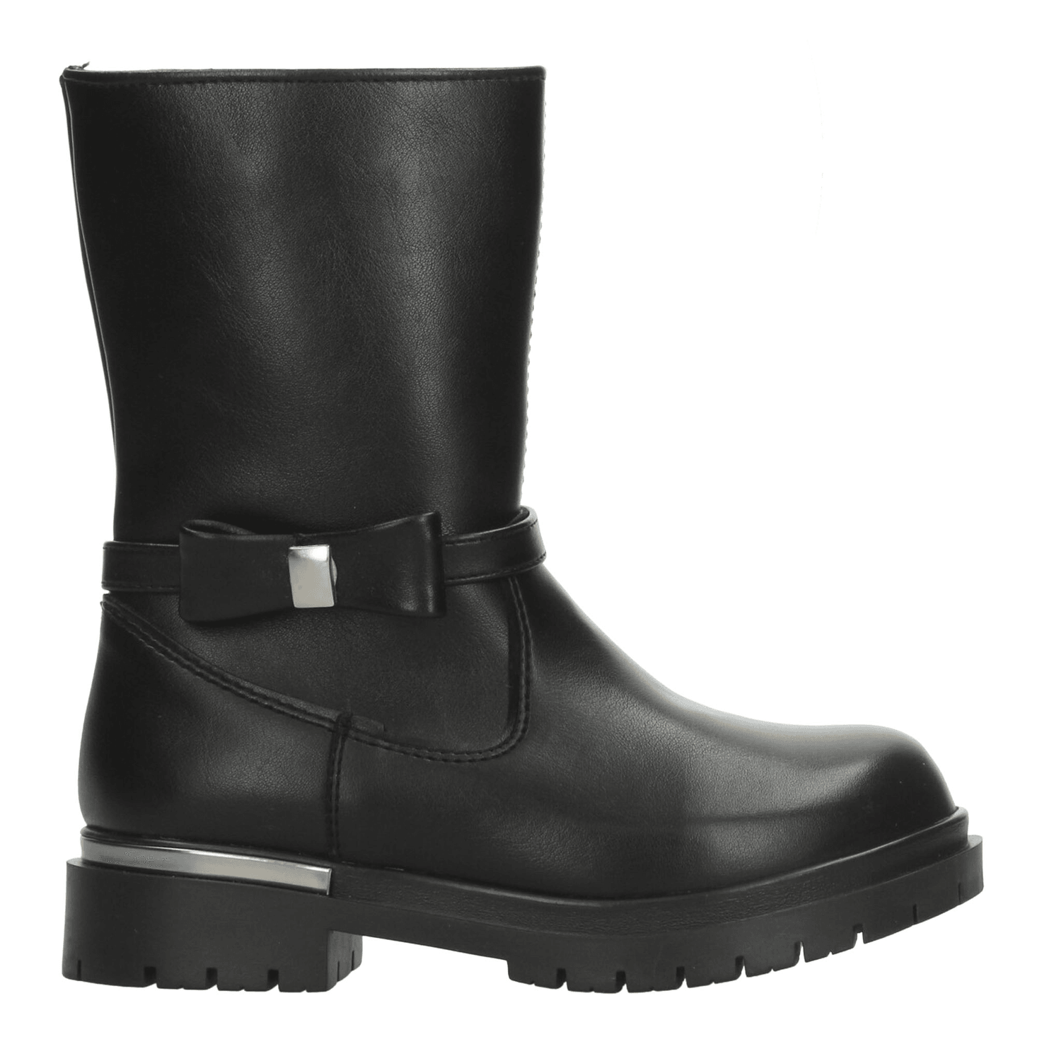 Bota Vavito Niña Casual Larga Cierre Negro Juvenil T22-27 — imagen 1
