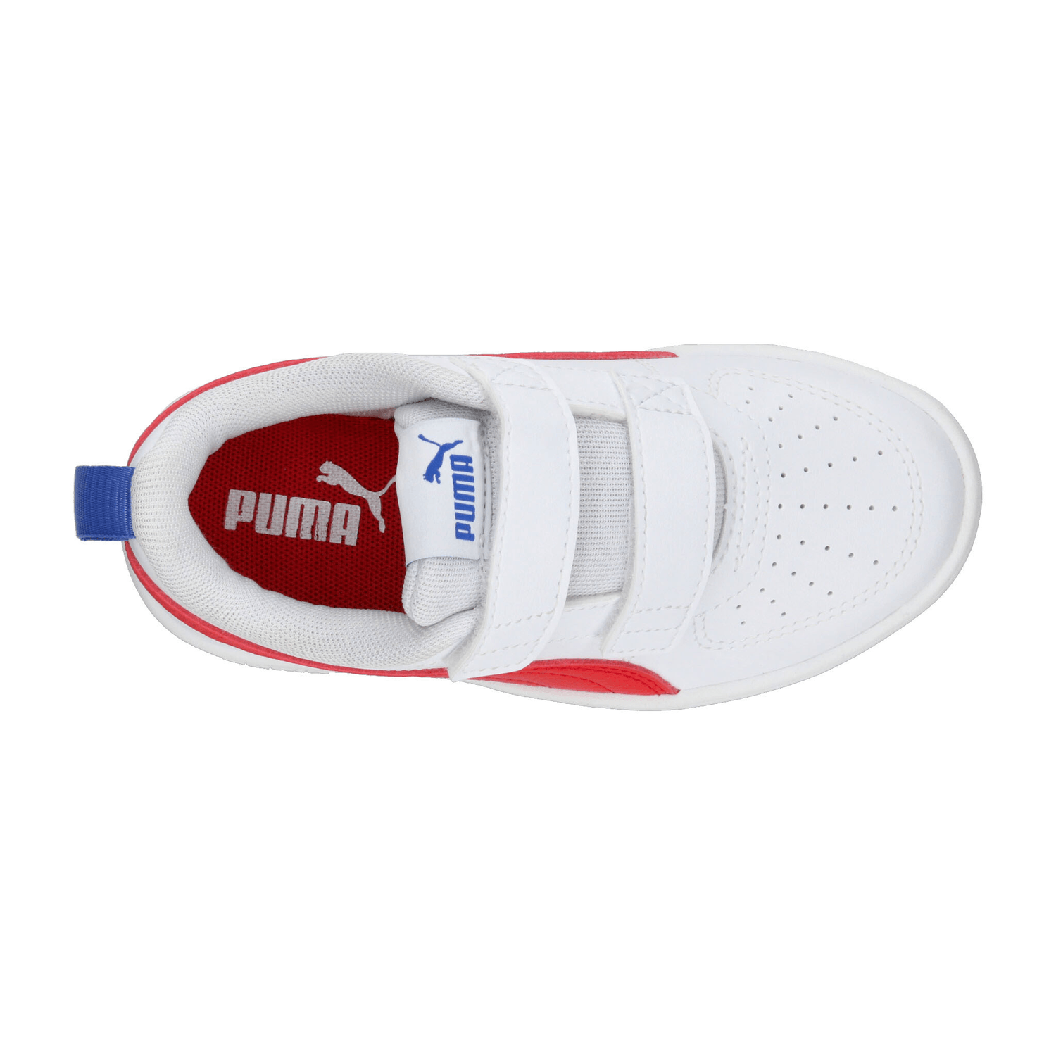 Tenis Puma Rickie V Niño Casual Blanco Infantil T16-22 — imagen 8
