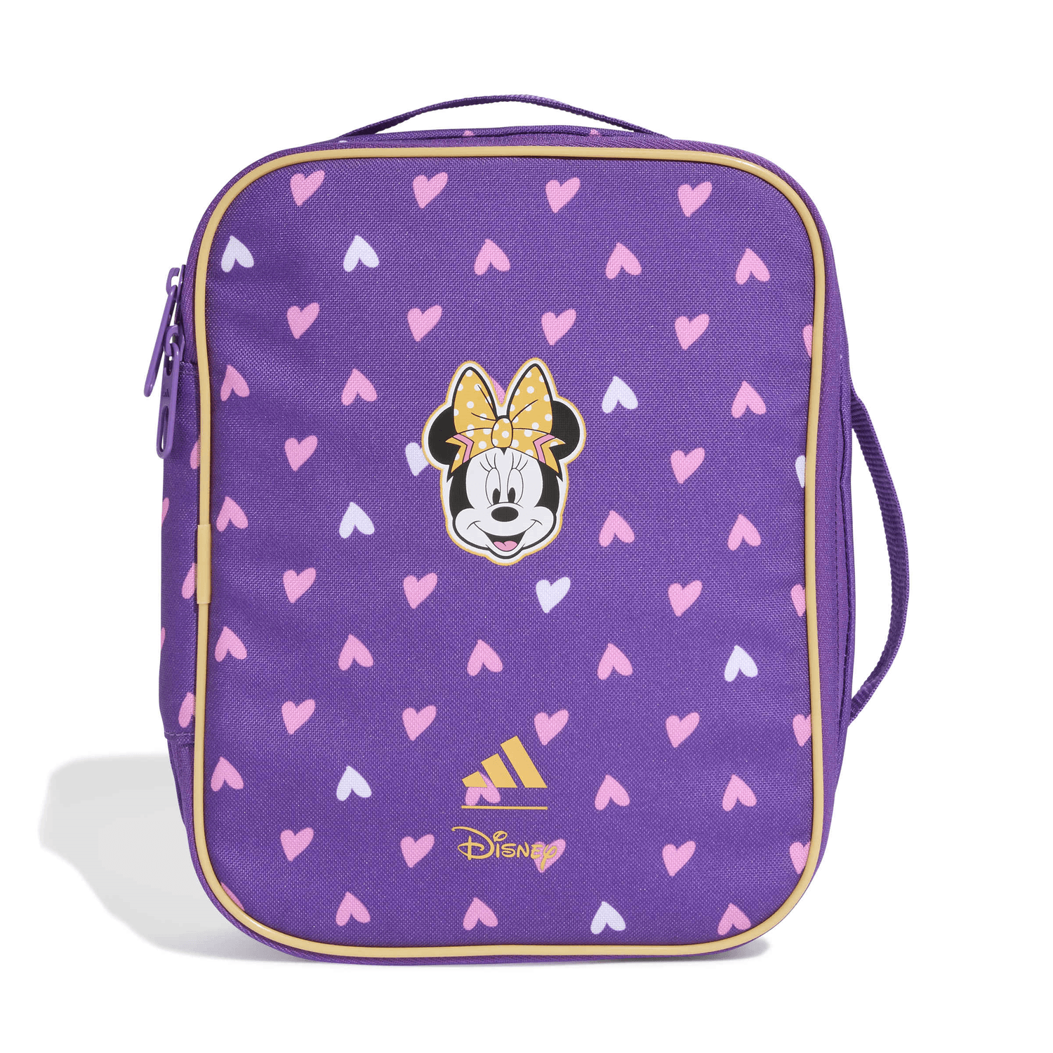 Lonchera Adidas Minnie Mouse Disney Niña Escolar Lila Infantil — imagen 1