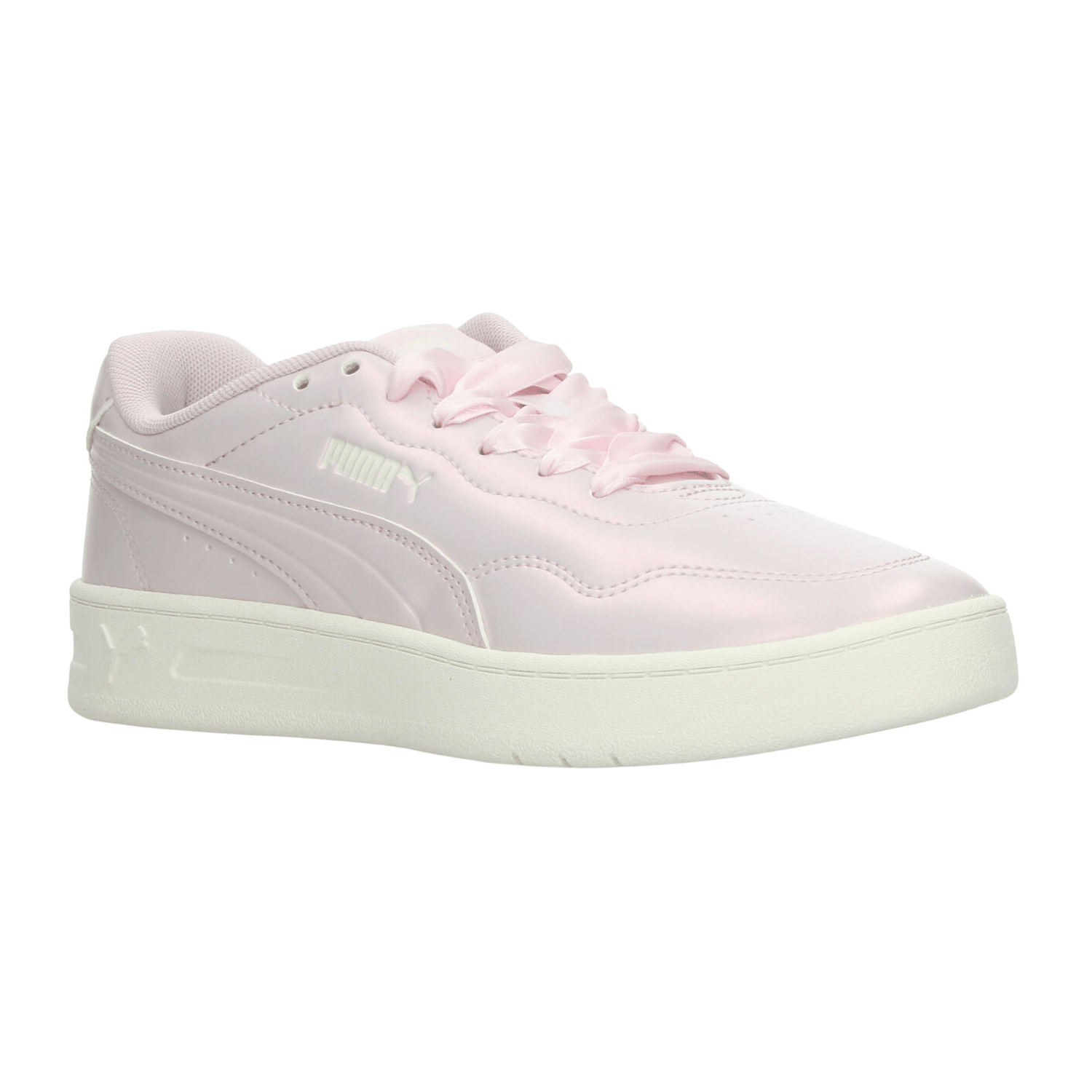 Tenis Puma Court Dama Casual Cómodo Deportivo Lila Mujer — imagen 2