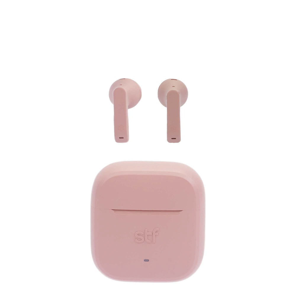 Audífonos Inalámbricos Tws HYRO STF 36hrs Uso ENC Rosa — imagen 2